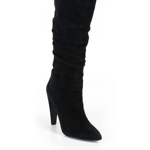 Steve Madden black knee high boots size 9.5